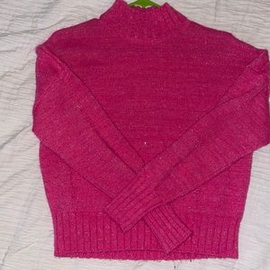 Pink Sparkly Women’s Sweater
